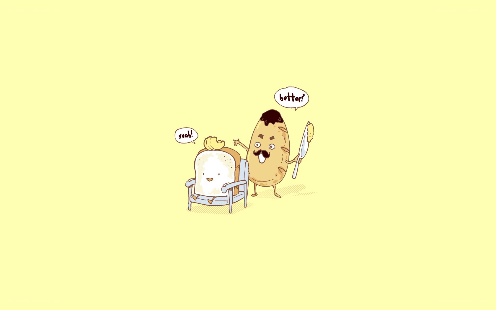 bread and potato friends