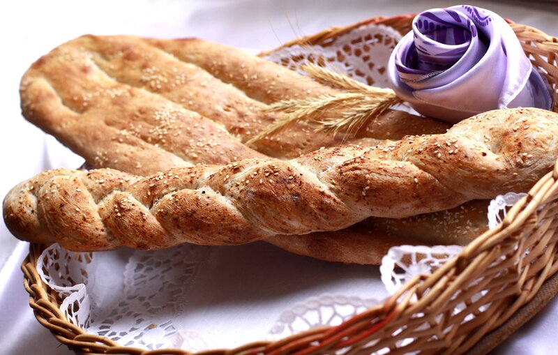 Bread in a basket