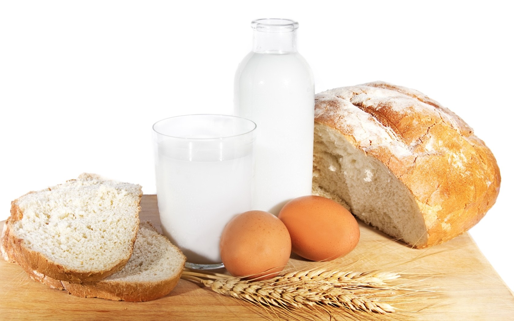 bread milk eggs wheat