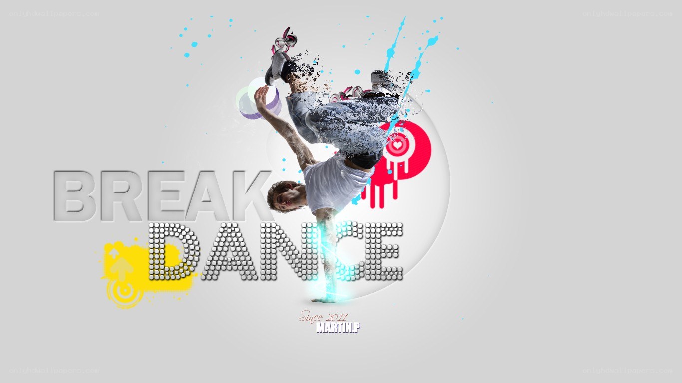 Breakdance action art