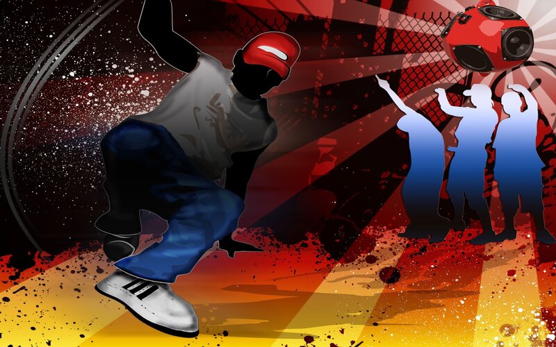 Breakdancer in Action — Red