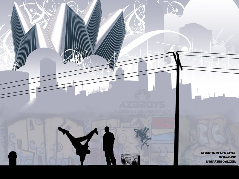 Breakdancer in City