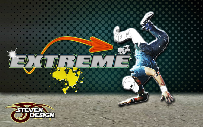 Breakdancer Performing Move