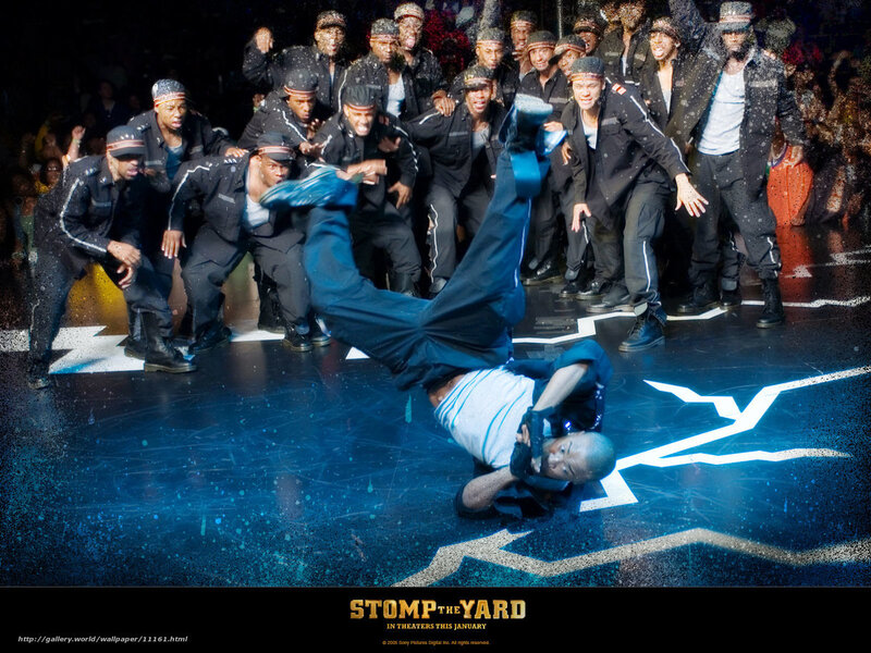 Breakdancer performing on stage