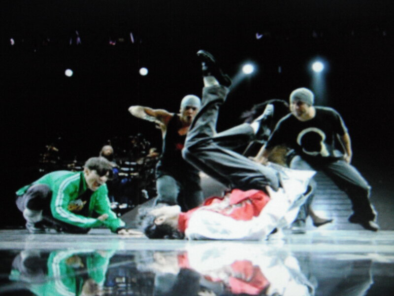 Breakdancers Performing