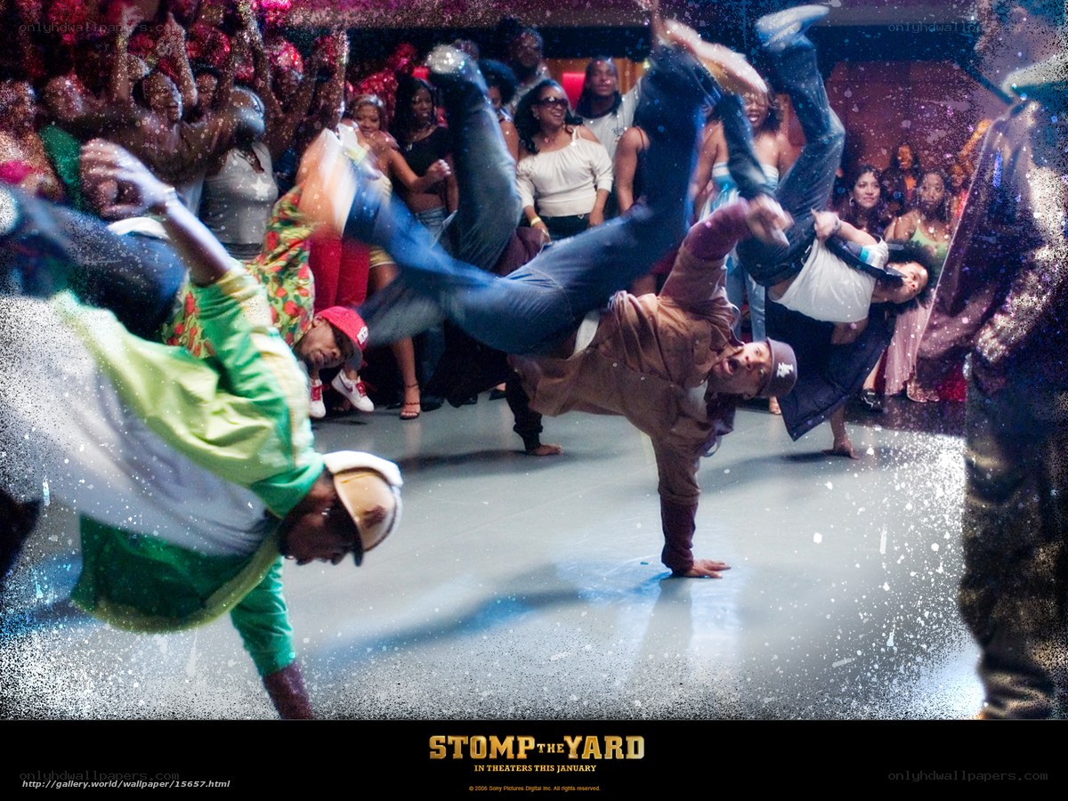 Breakdancing in the Yard