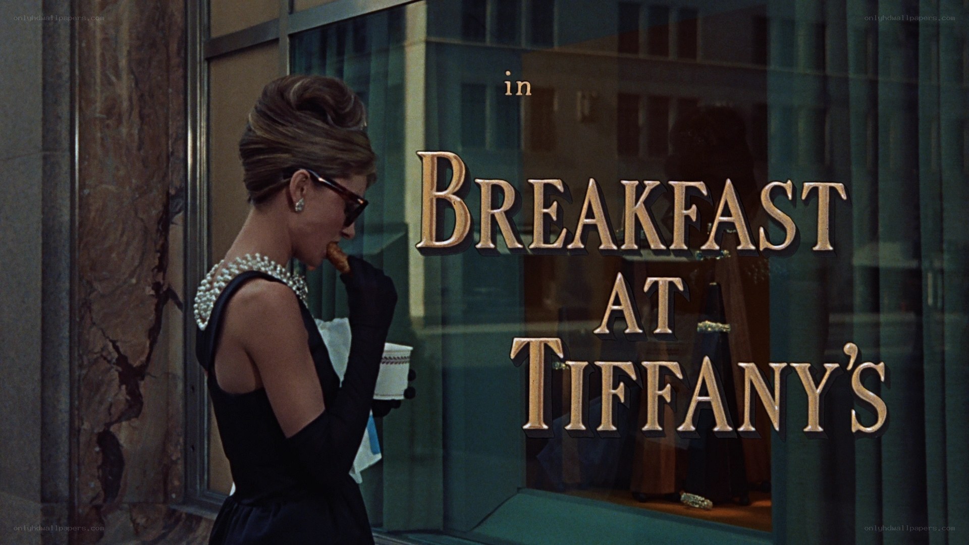 Breakfast at Tiffany's movie scene