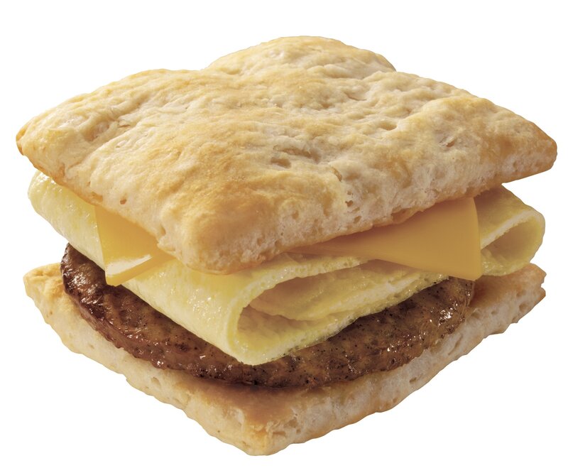 breakfast biscuit sandwich