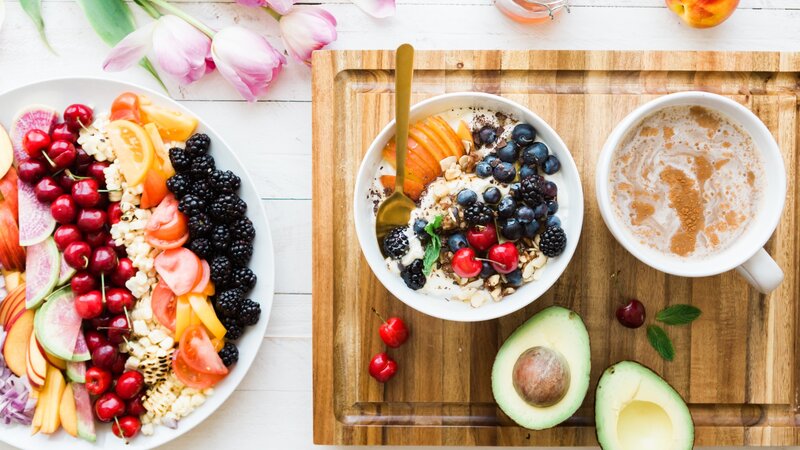 Breakfast Bowls and Fruit