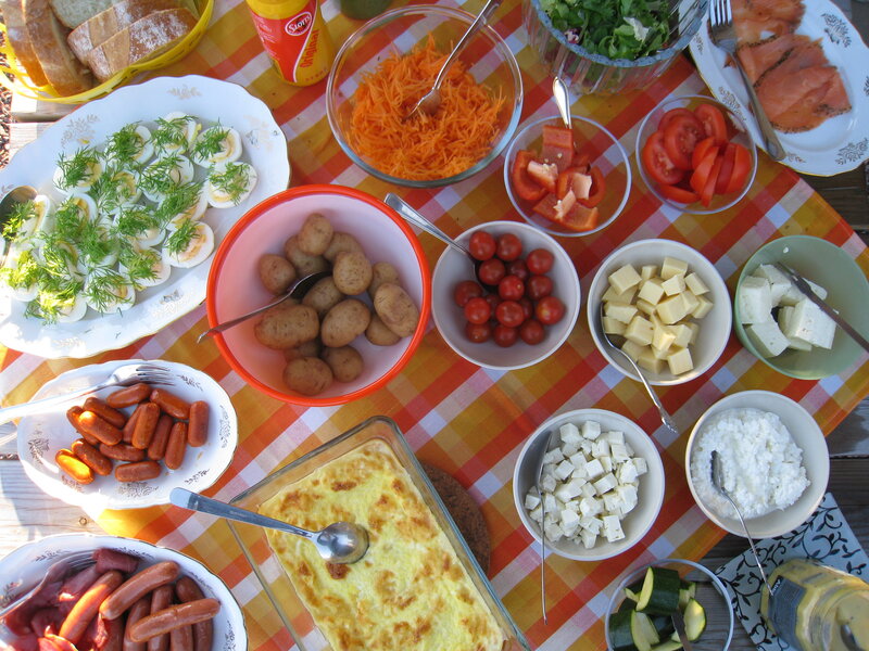 Breakfast Buffet Spread