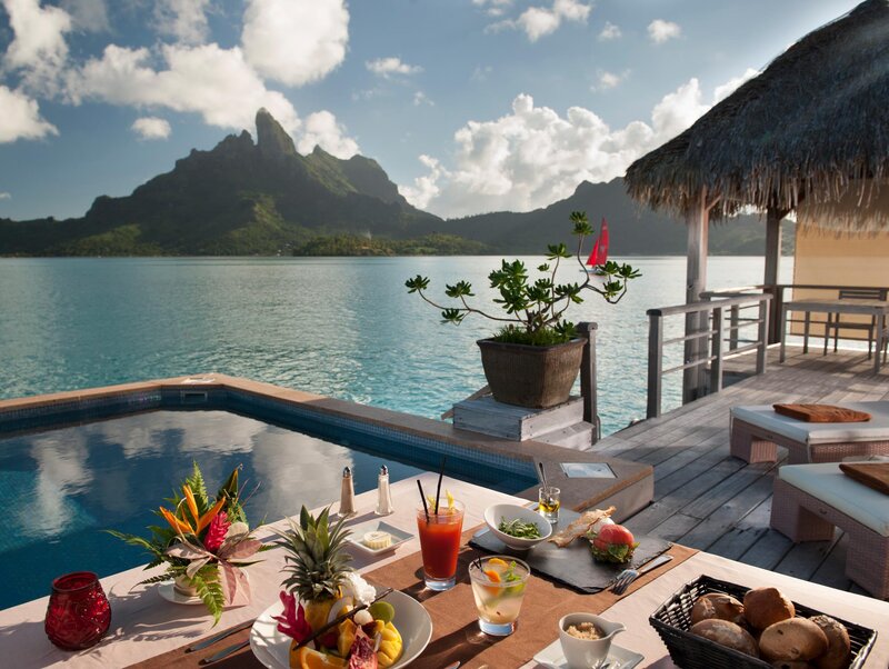 Breakfast on a Deck