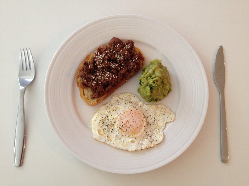 Breakfast on a Plate — White