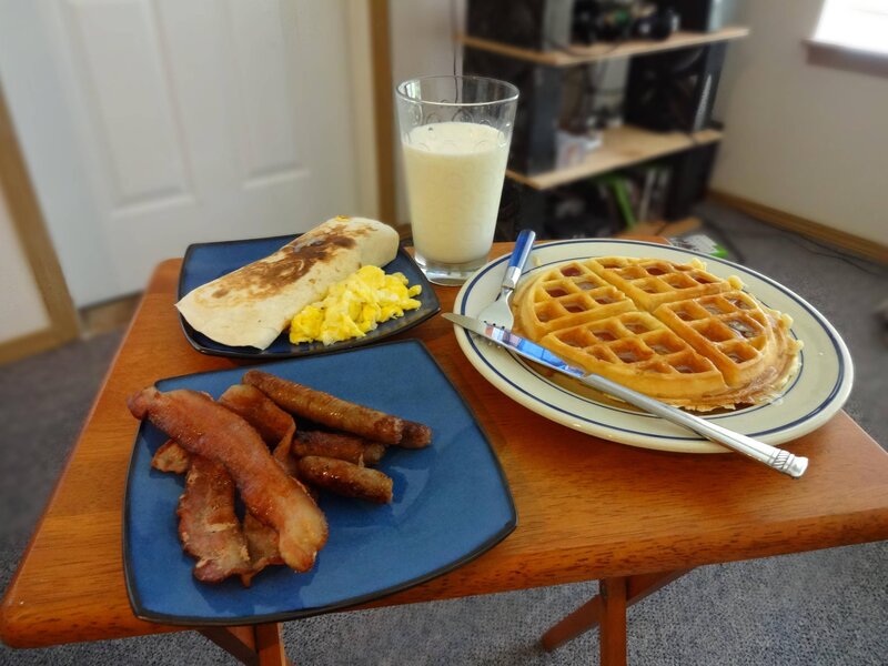 Breakfast on a Table — Brown