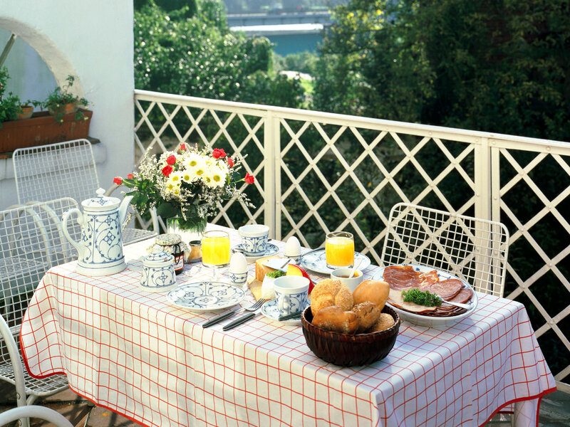 Breakfast on Balcony