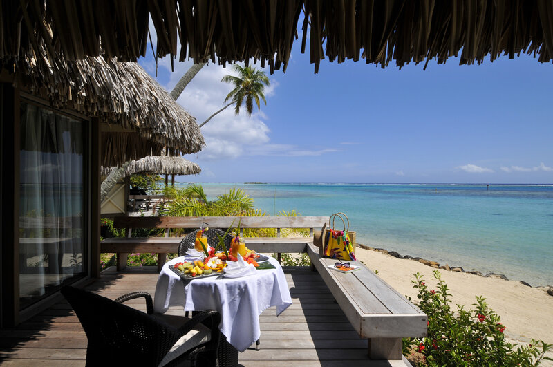 Breakfast on Beach Deck