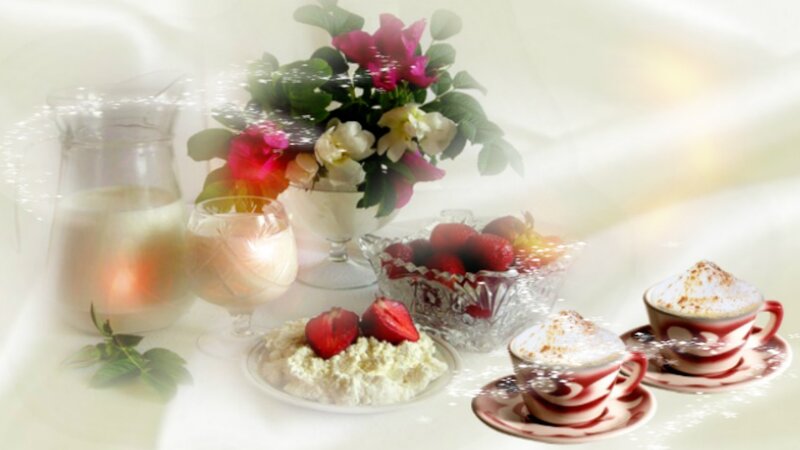 Breakfast Spread with Coffee