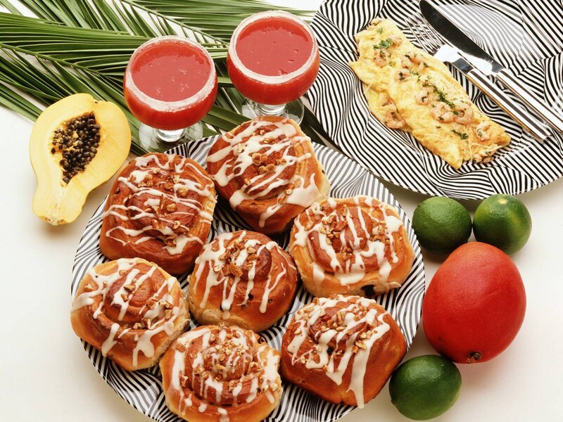 Breakfast Spread with Pastries