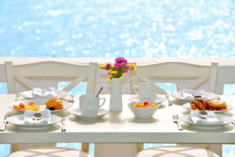 Breakfast Table by Sea