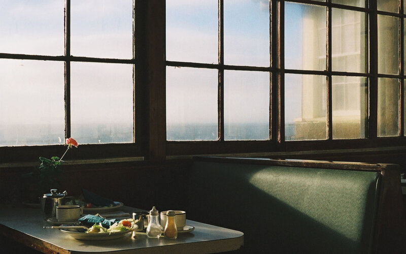 Breakfast Table by Window — Green