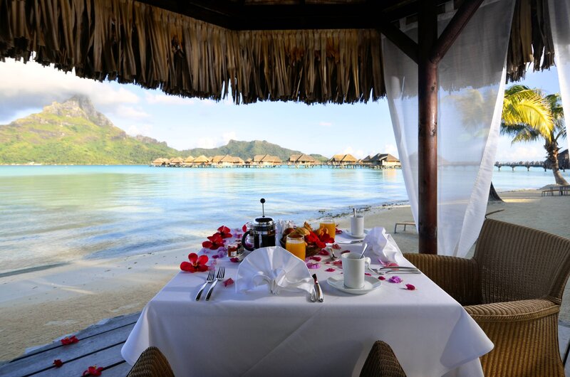 Breakfast Table on Beach