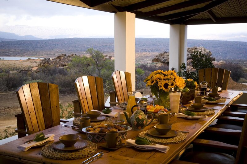 Breakfast Table with Sunflowers