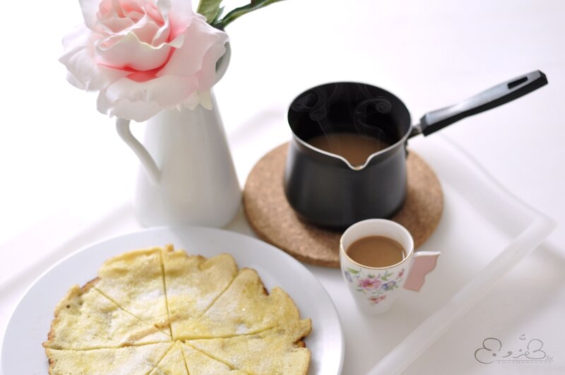 Breakfast with Coffee and Cake