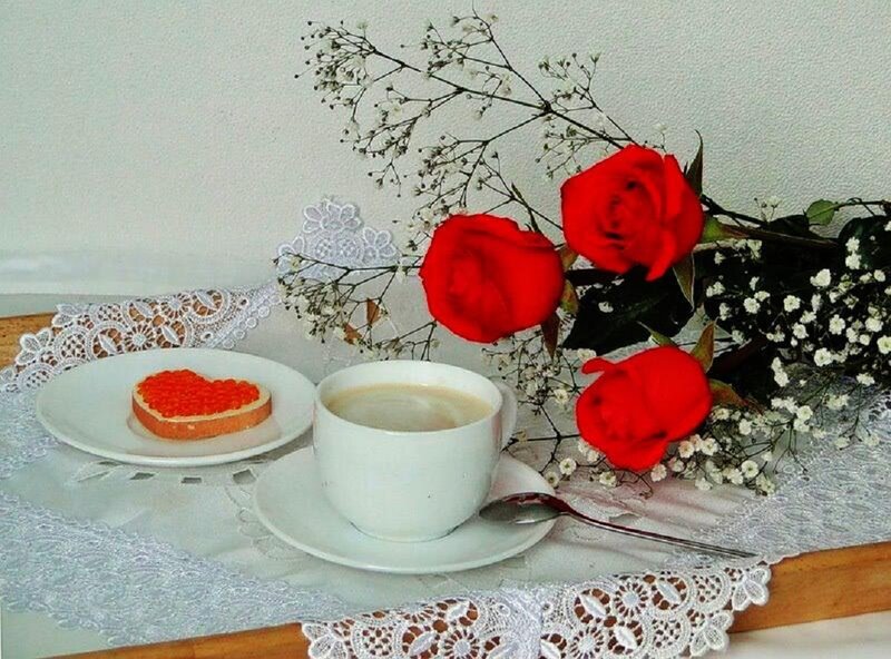 Breakfast with Roses