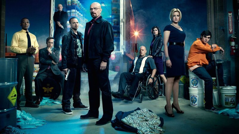 Breaking Bad cast promotional image
