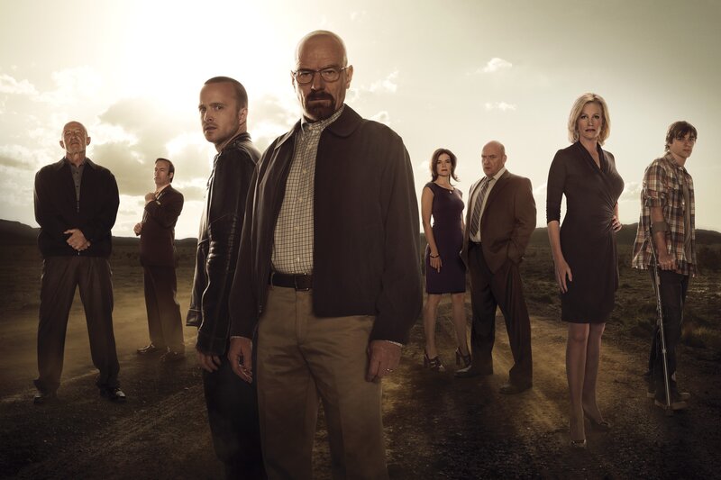 Breaking Bad cast promotional photo