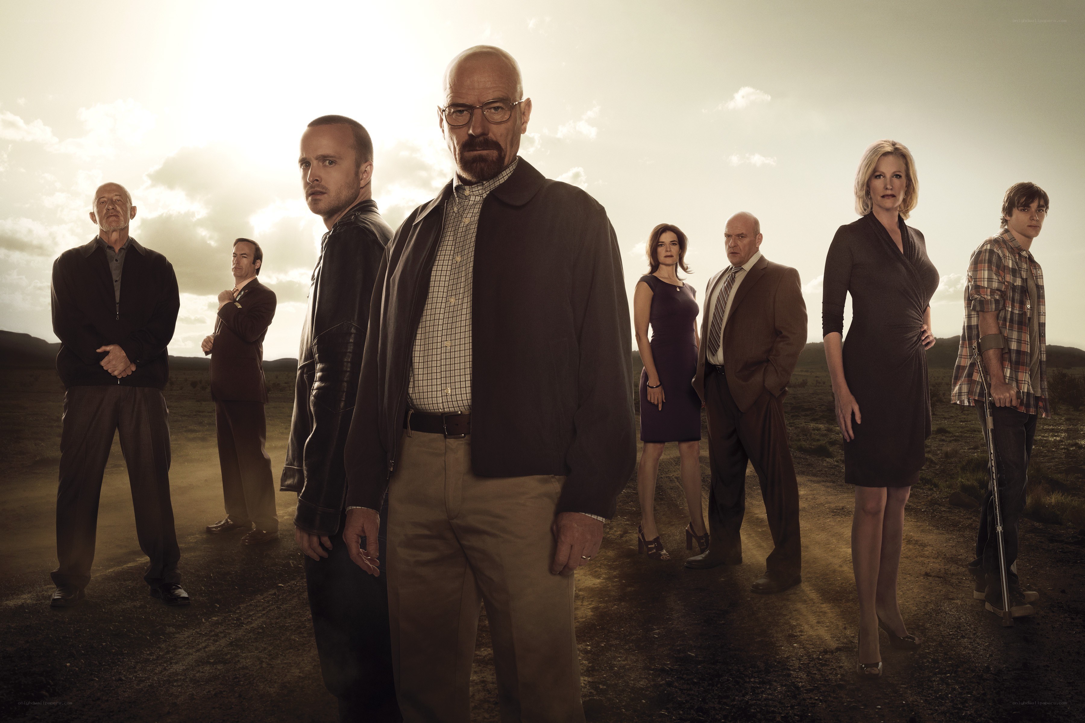 Breaking Bad cast promotional photo