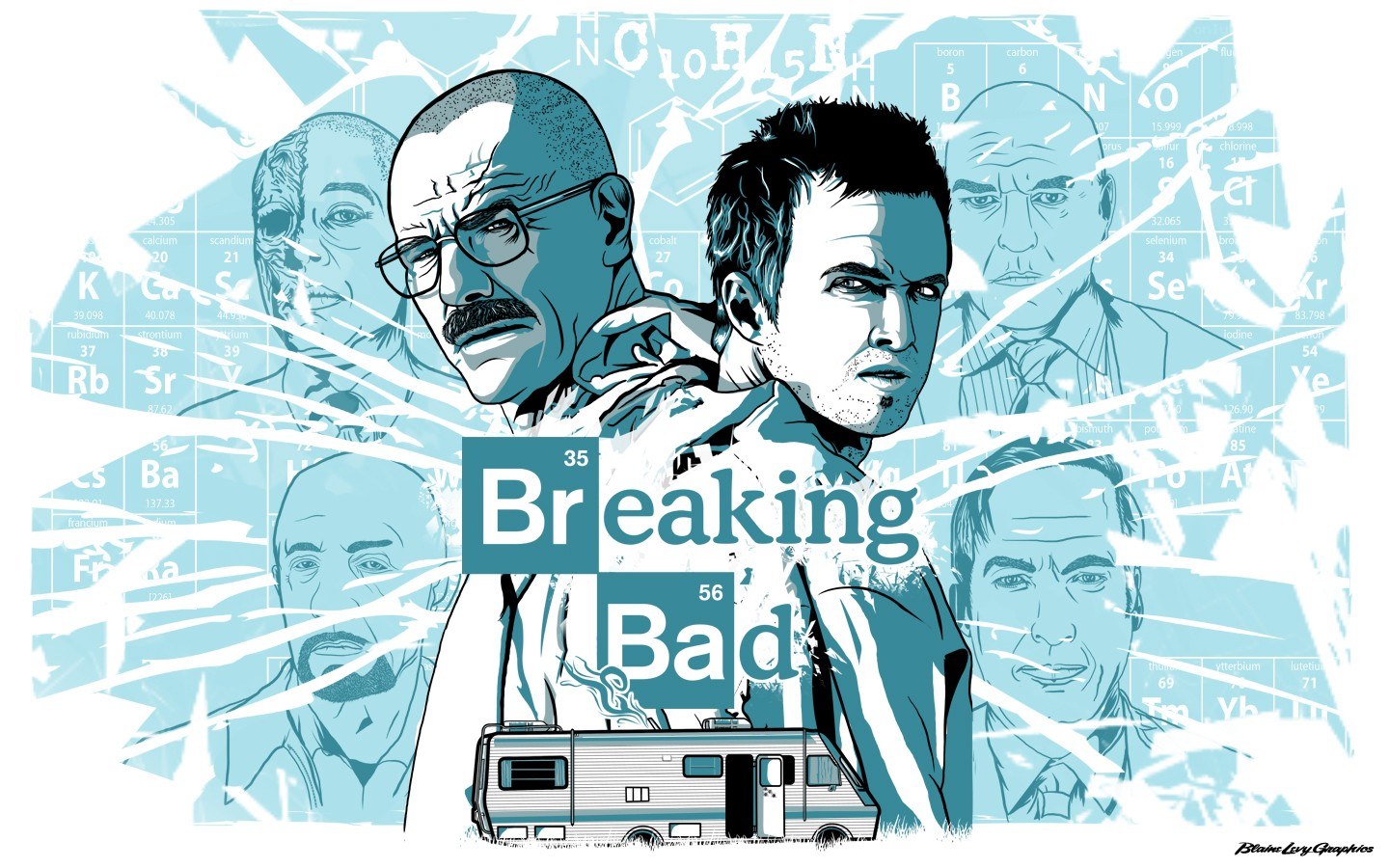 Breaking Bad promotional art