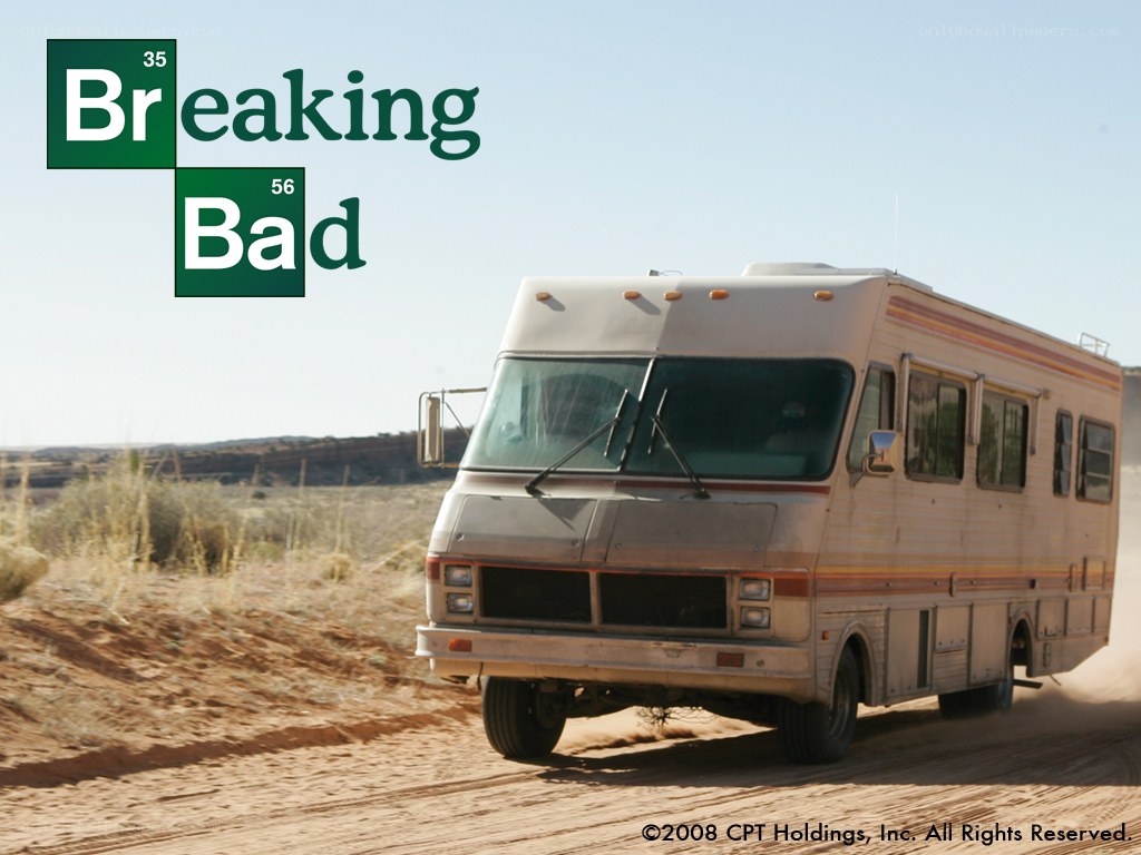 Breaking Bad RV in desert