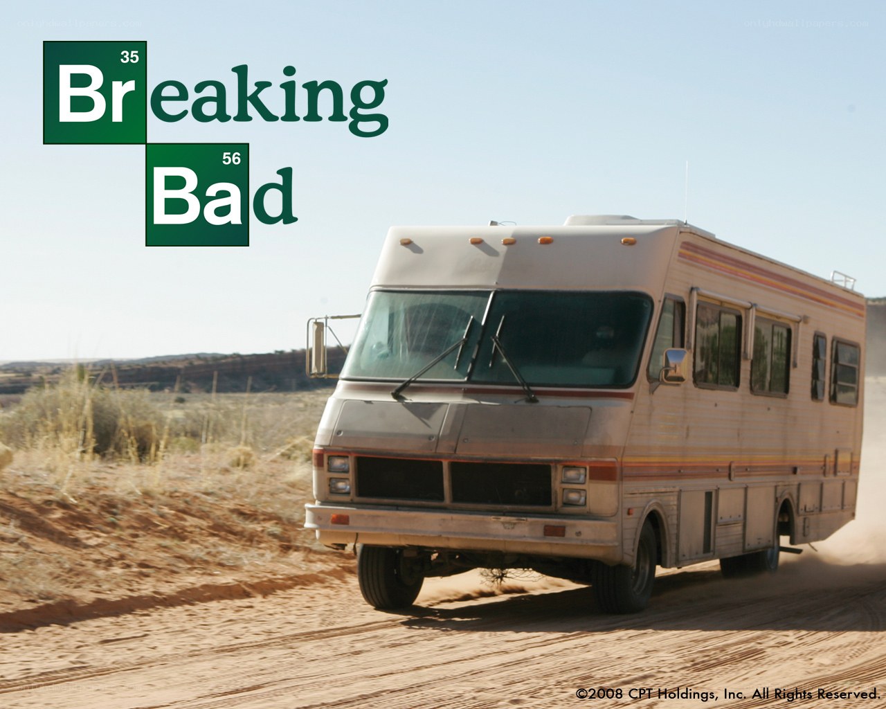 Breaking Bad RV in desert