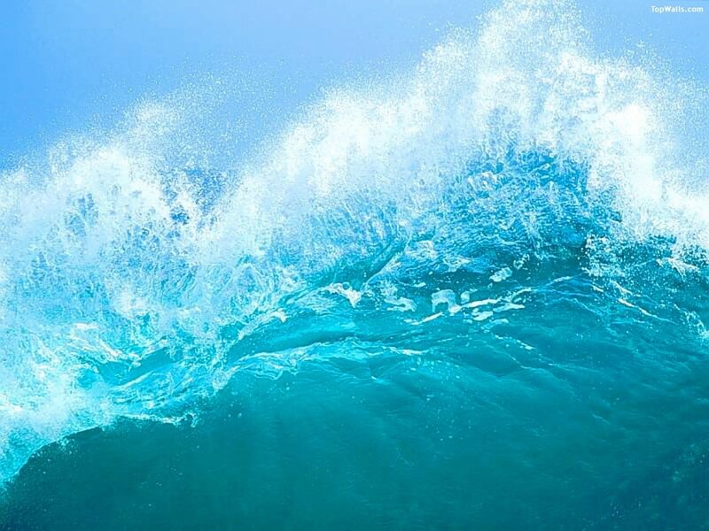 Breaking Ocean Wave