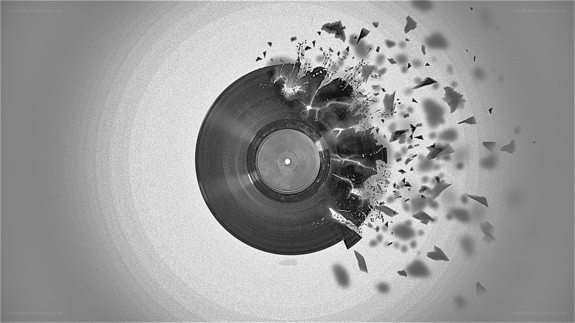 Breaking vinyl record