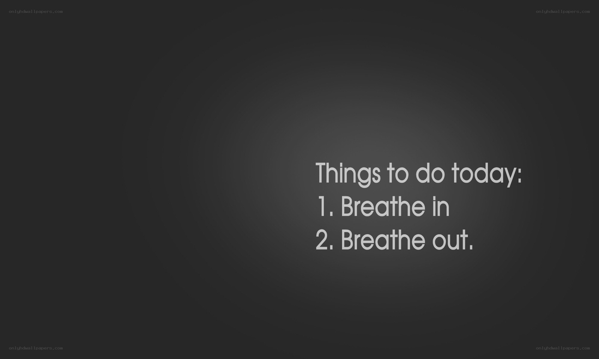 Breathing exercise reminder