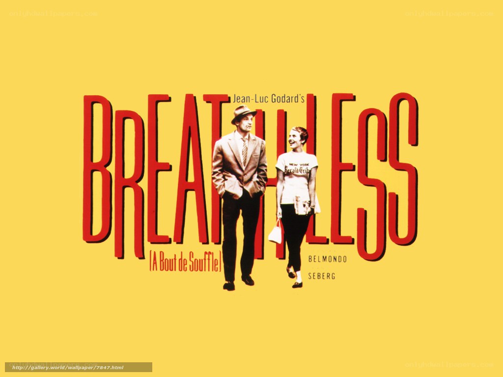 Breathless movie poster