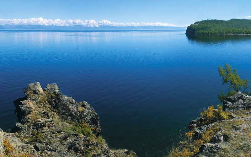 Breathtaking lake landscape