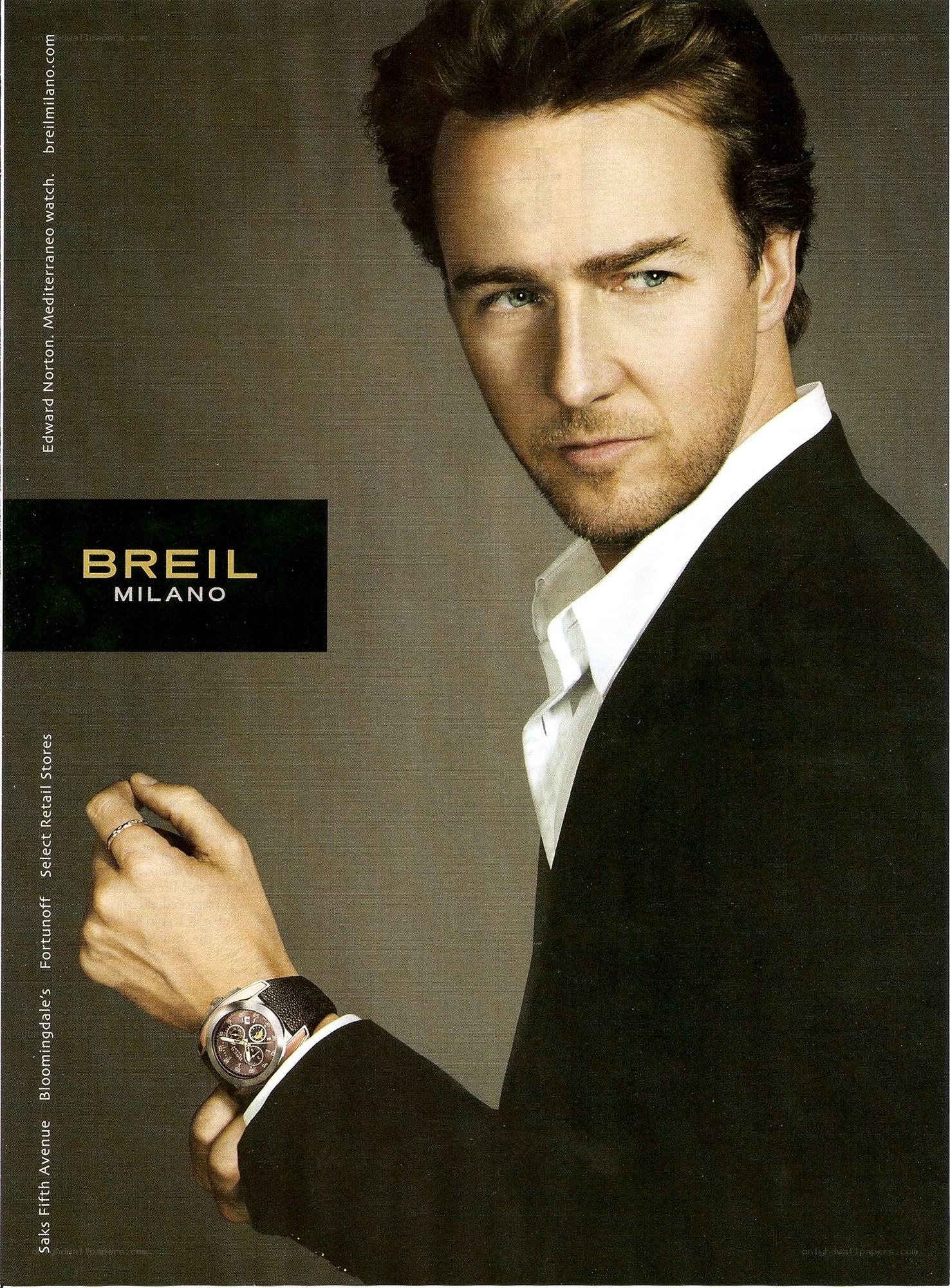 Breil Milano watch ad