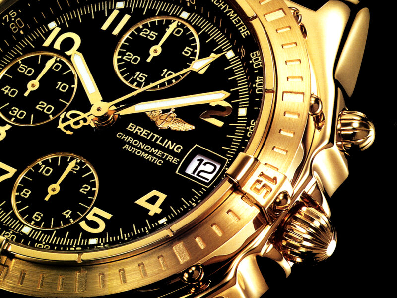 Breitling chronograph watch