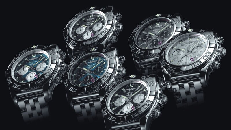 Breitling chronograph watches collection