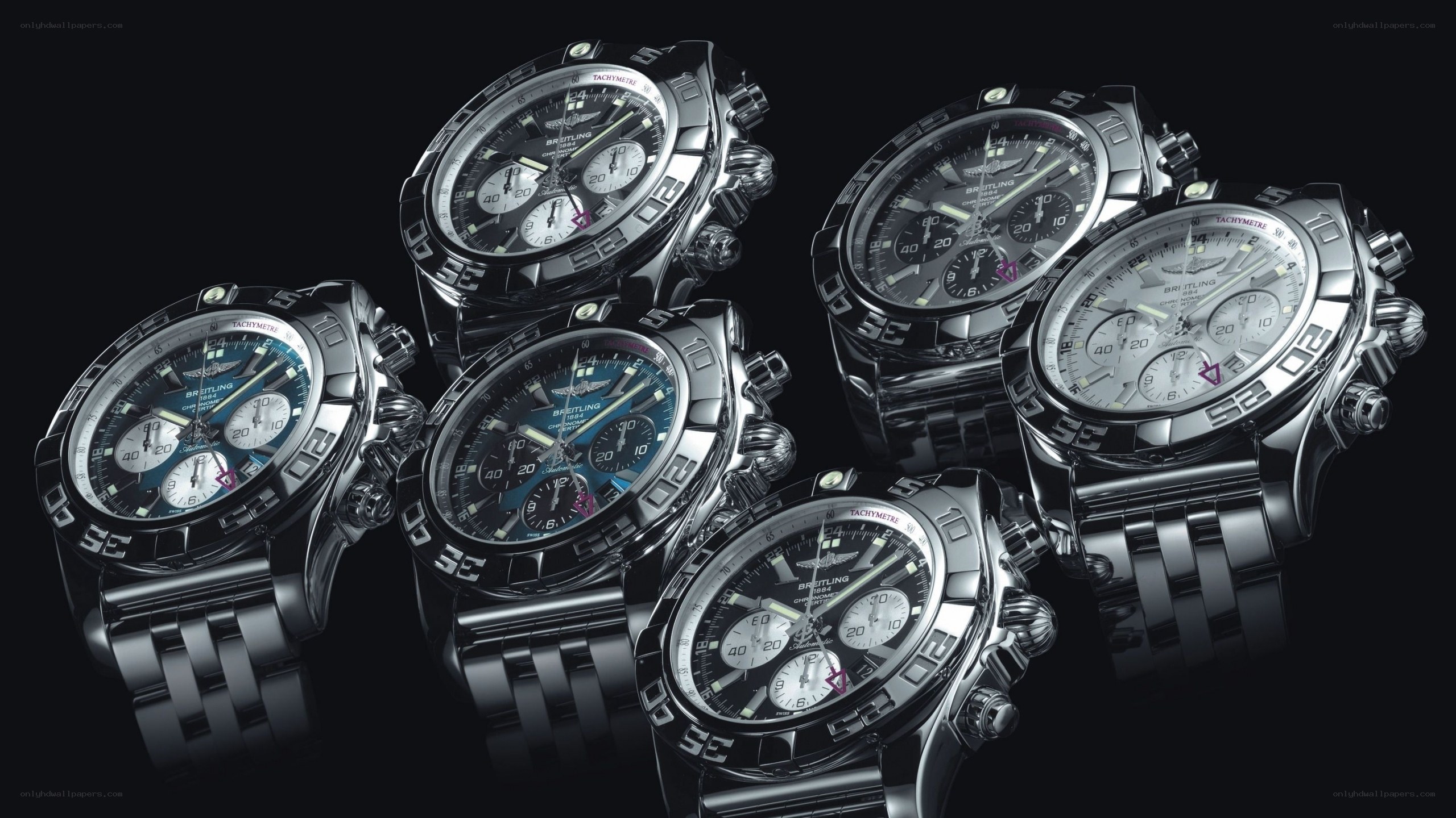 Breitling chronograph watches collection