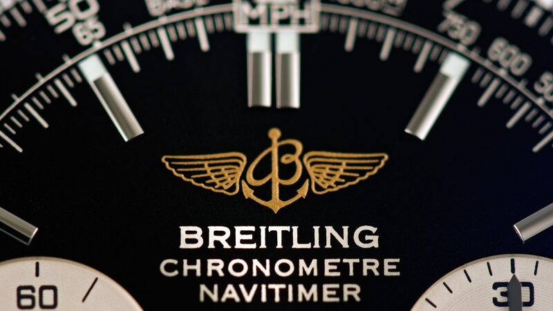 Breitling Navitimer watch face