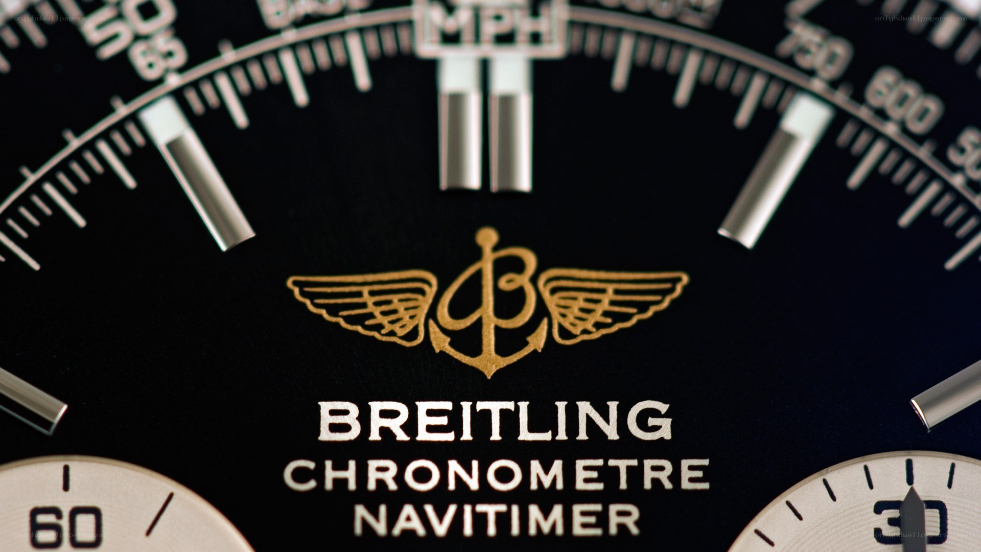 Breitling Navitimer watch face