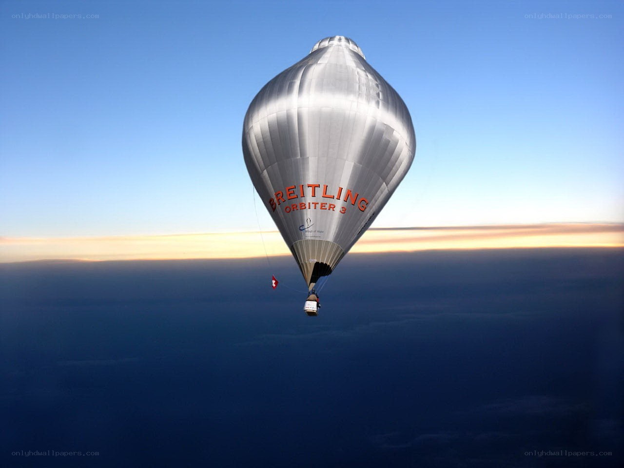 Breitling Orbiter 3 balloon