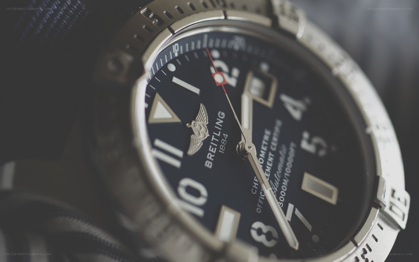 Breitling watch close-up