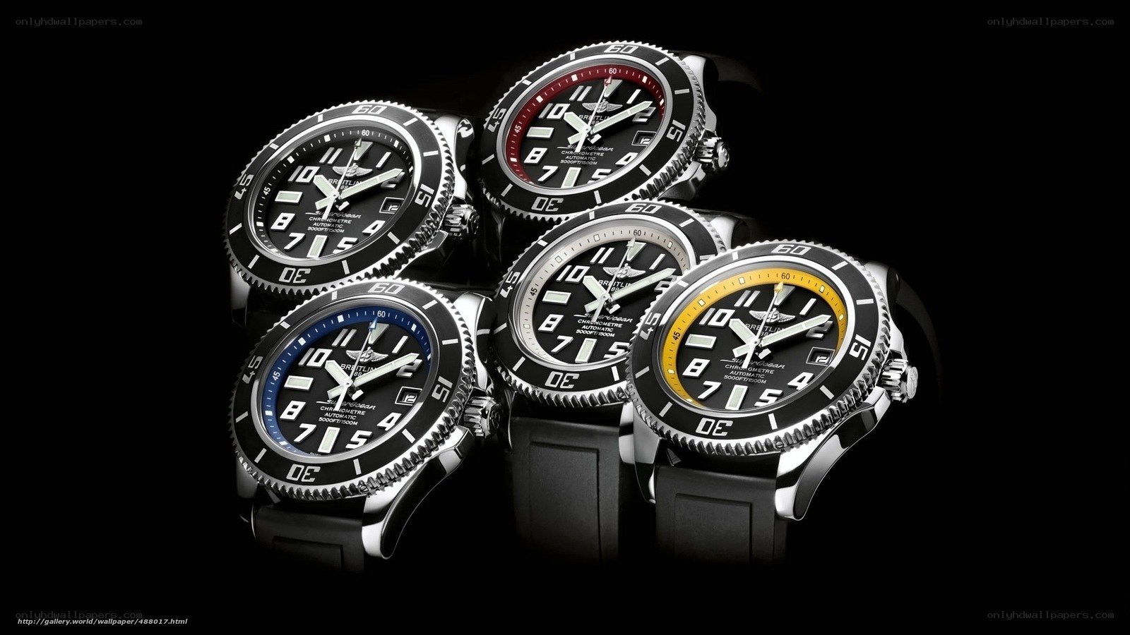 Breitling watch collection