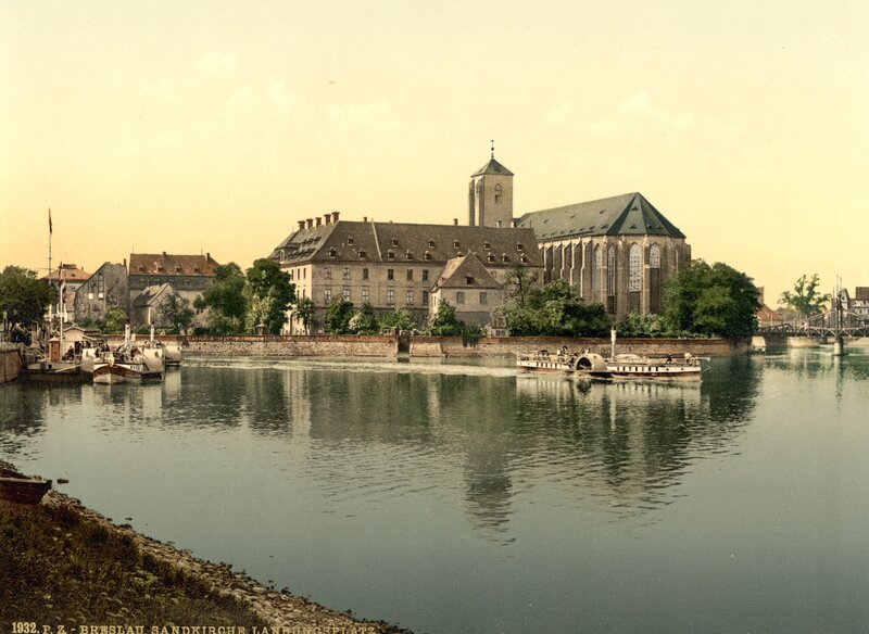 Breslau Sandkirche view