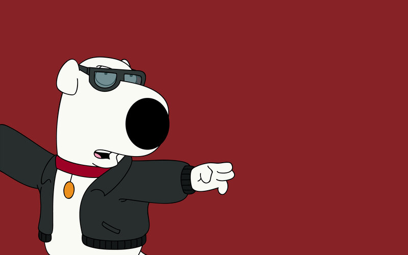 Brian Griffin in sunglasses