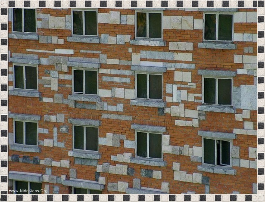Brick and stone building facade
